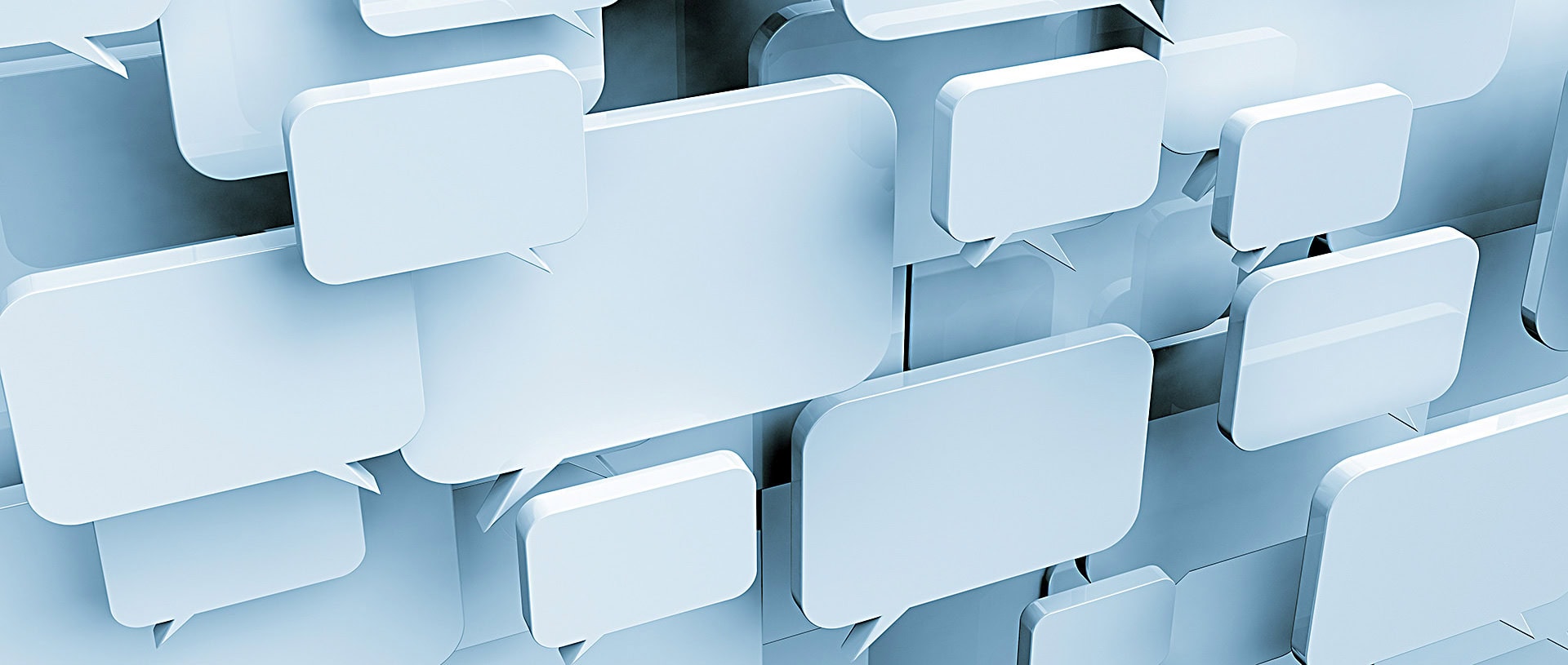 Speech bubble collage